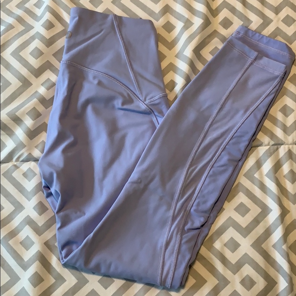 lululemon light purple leggings